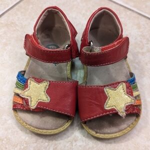 Livie & Luca Nova red sandals